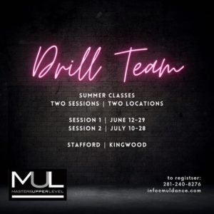 MUL Summer Drill Team classes